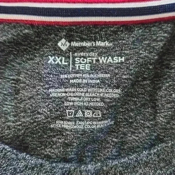 Heather Grey Pocket Tee - Picture 4 of 5